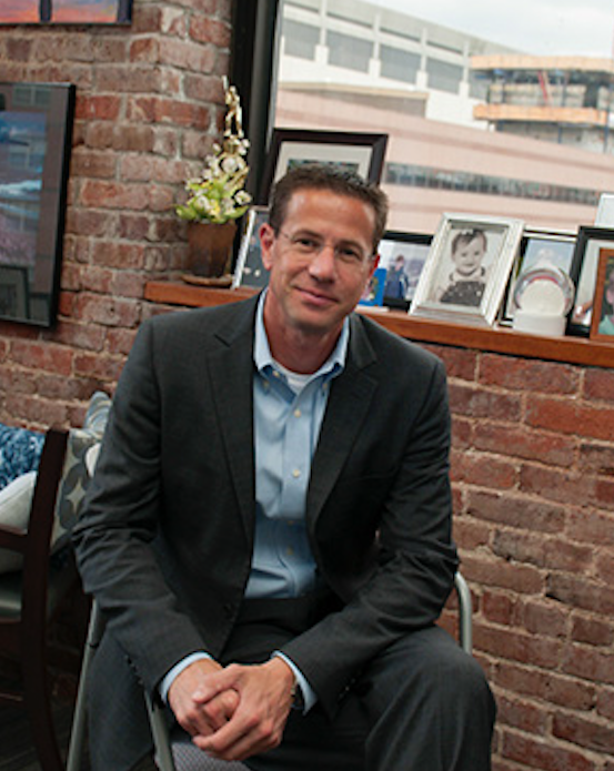 Dr. Stuart Ablon in his office